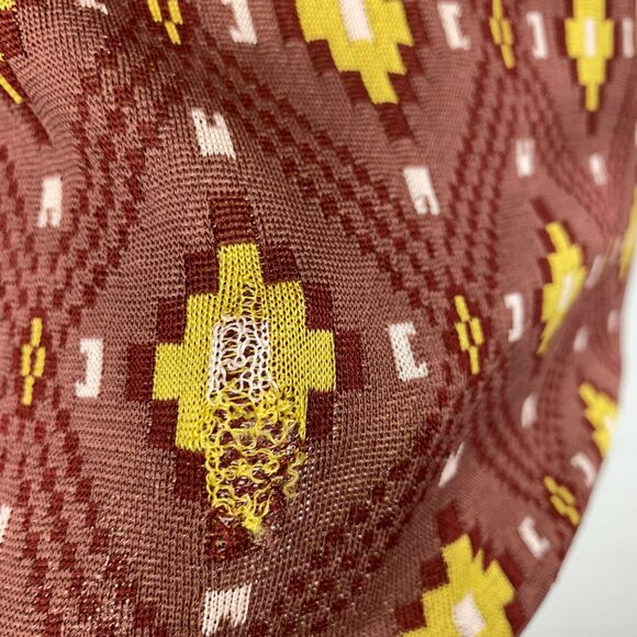 Scotch & Soda Dans La Nuit Metallic Trim Top Size M High Neck Mid Sleeves *READ - Picture 7 of 10